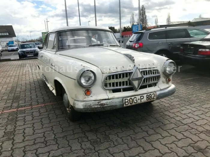 Borgward Isabella Hansa 1500 Scheunenfund Motor läuft