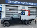 Isuzu D-Max Single Cab 4x4 L + Kran +Pritsche