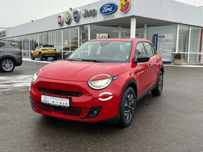 Fiat 600e RED / Parksensoren, LED-Licht, Klimaautom.,
