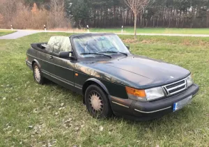 Saab 900 Cabrio TURBO Oldtimer, TOP, PROMI-Erstbesitz