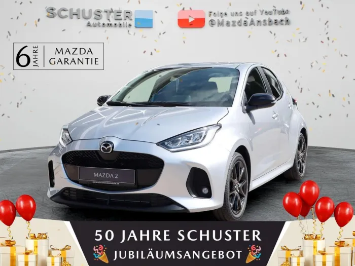 Mazda 2 Hybrid 2024 Homura/LED-Licht/Klimaautom./17