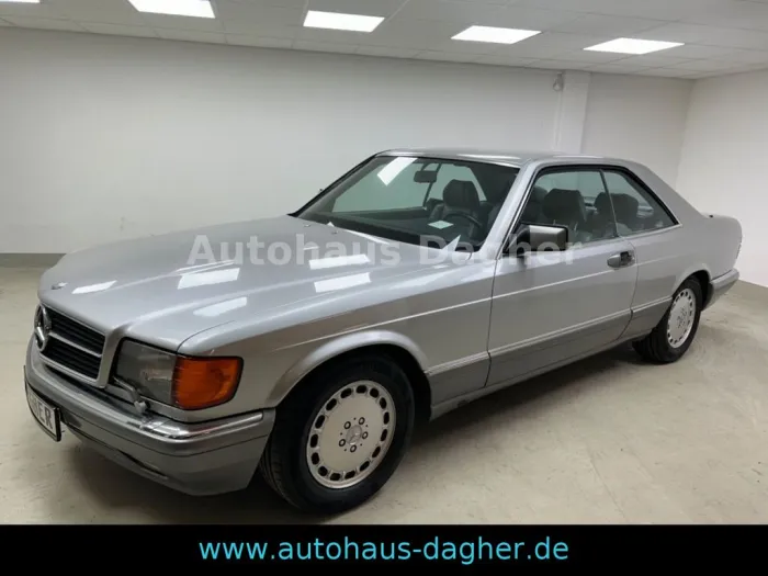Mercedes-Benz 560 SEC Vollausstattung lückenlose Historie