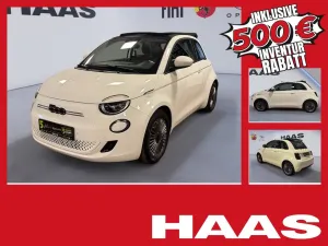 Fiat 500 e Cabrio Sitzheizung, Rückfahrkamera,