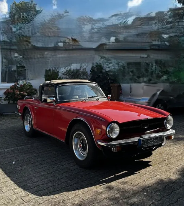 Other Triumph TR6 Overdrive Cabrio rot, ein abso...