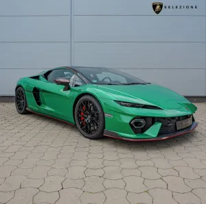 Lamborghini Temerario Verde Mercurius, Alleggerita, Carbon-P