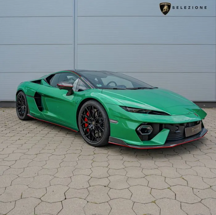 Lamborghini Temerario Verde Mercurius, Alleggerita, Carbon-P