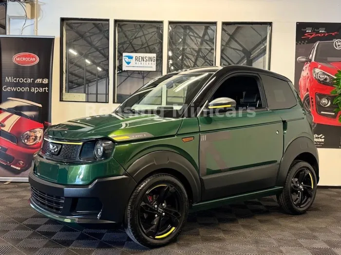 Ligier Myli R.EBEL X DARK GREEN Mopedauto Microcar 45KM
