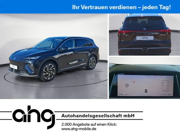 MG S6 EV LUXURY ALLRAD GLASDACH HUD 485KM REICHWEIT