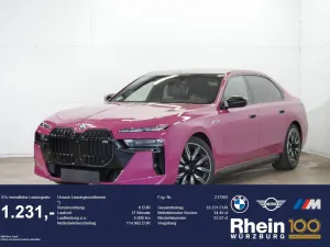 BMW i7 M70 xDrive Limousine Sonderlack Sternrubin