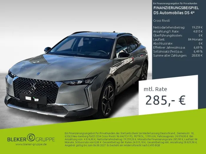 DS Automobiles DS4 Cross Rivoli