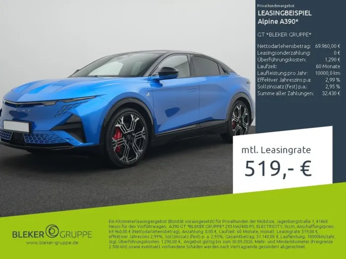 Alpine A390 GT *BLEKER GRUPPE*