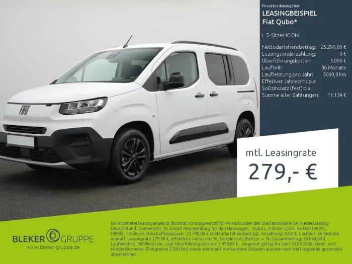 Fiat Qubo L 5-Sitzer ICON
