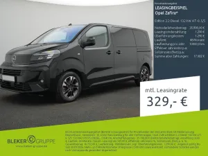 Opel Zafira Edition 2.2 Diesel 132 kW AT-8. S/S