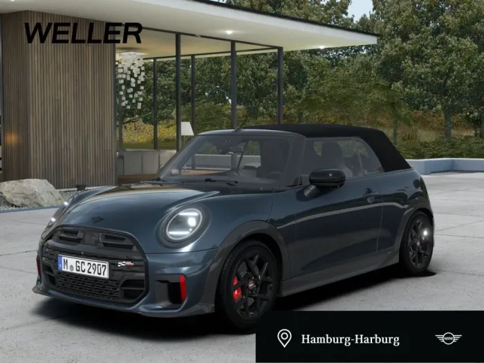 MINI JCW Cabrio H/K,HUD,360°,NaviAR,AdapFW,Keyless