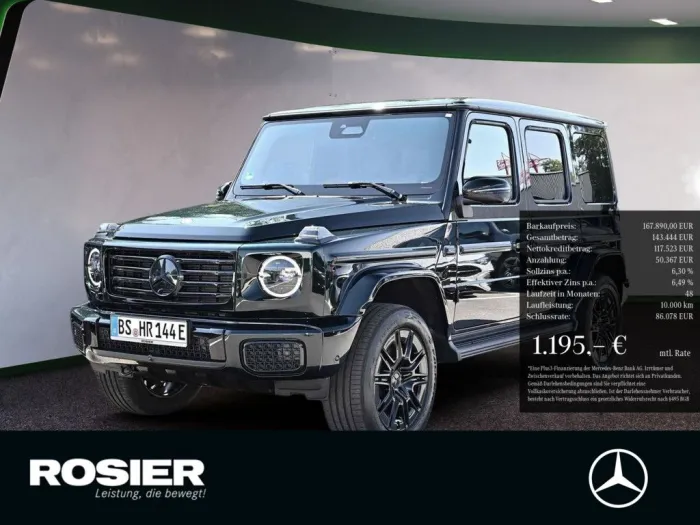 Mercedes-Benz G 580 AMG Line mit EQ Technologie NIGHT SHD LED