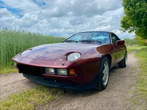 Porsche 928 S EZ 1984 rot Top Zustand