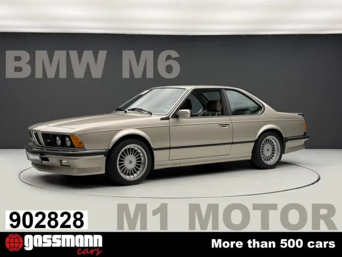 BMW M6, 635 CSI, M1 Motor