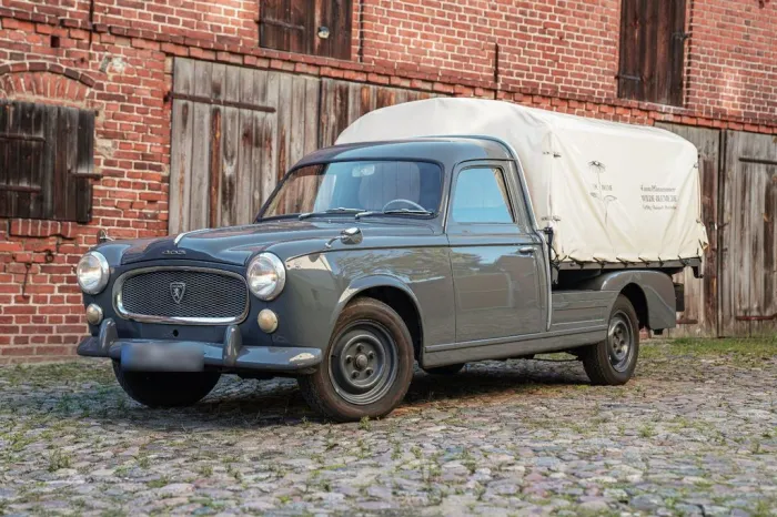 Peugeot 403 Camionette 1960, treuer Pickup...