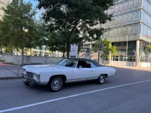Chevrolet AT-Erstauslieferung: 1971 Chevy Impala Convertib