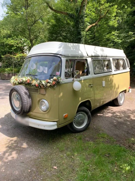 Volkswagen VW Bus T2 1,6l Camper  Aufstelldach auch T...