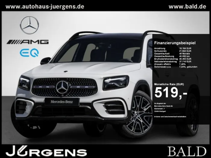 Mercedes-Benz GLB 220 d 4MATIC AMG-Sport+Pano+Distr+MLB+Night
