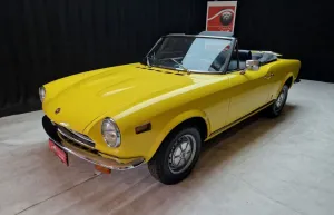 Fiat 124 Spider 1.8cc certif. ASI con C.R.S