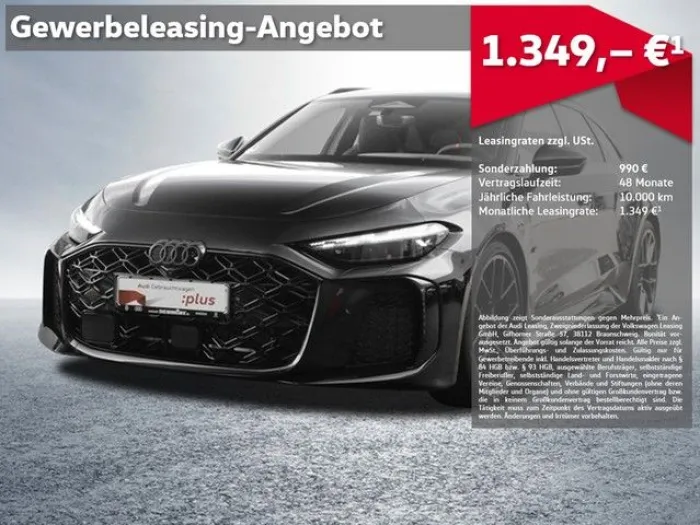 Audi RS5 Avant Q 2.9 e-hybrid Pano, AHK, B&O, TechPro