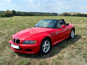 BMW Z3 Roadster 1.9 Originalzustand 1. Hand Hellrot