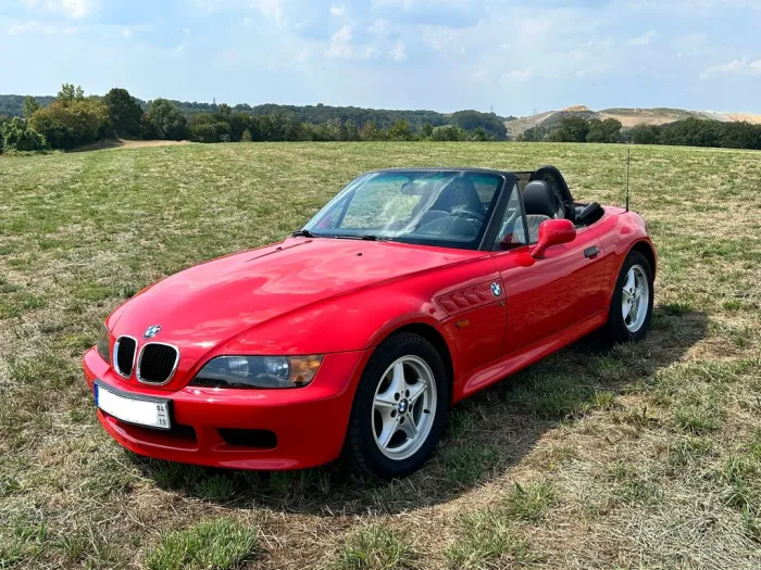 BMW Z3 Roadster 1.9 Originalzustand 1. Hand Hellrot