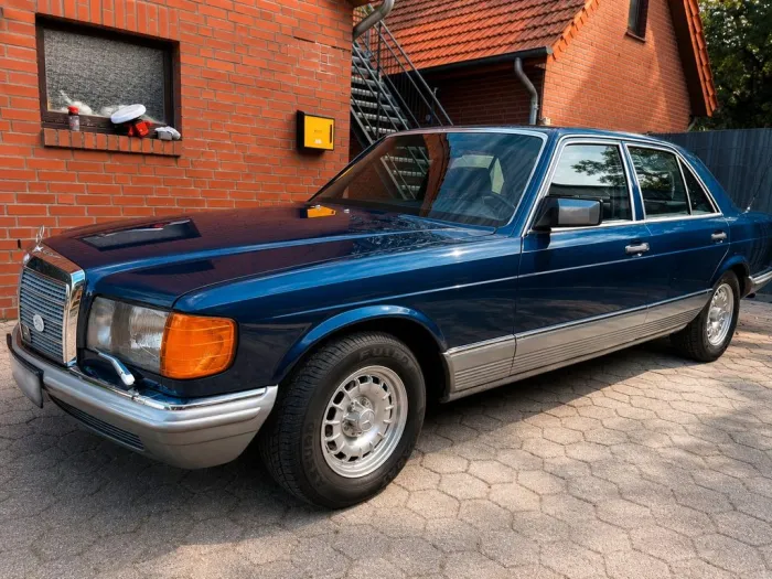 Mercedes-Benz 500 SE W126 -V8- Nautikblau - TOP