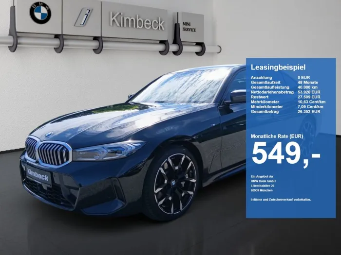 BMW 330i xDrive Limousine M SPORT ACC 360° Standhzg
