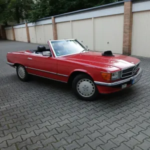 Mercedes-Benz 500 SL Scheckheft 186 km