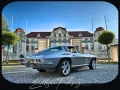 Corvette C2 Stingray-Satin Silver-nur 75.770mls-Sammlung-