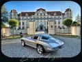 Corvette C2 Stingray-Satin Silver-nur 75.770mls-Sammlung-