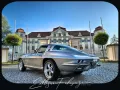 Corvette C2 Stingray-Satin Silver-nur 75.770mls-Sammlung-