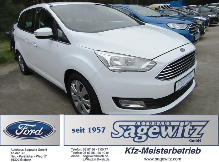 Ford Grand C-MAX 1.0 EcoBoost Titanium BT USB Klima