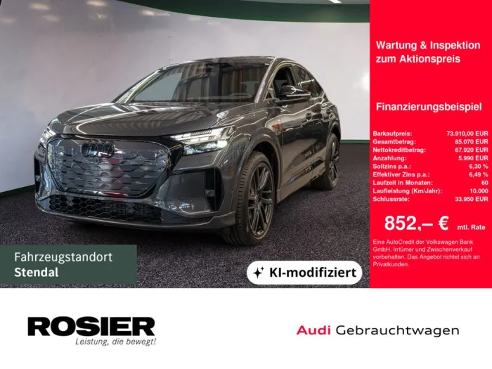Audi Q4 Sportback quattro AHK STANDHZ. ACC HUD e-tron