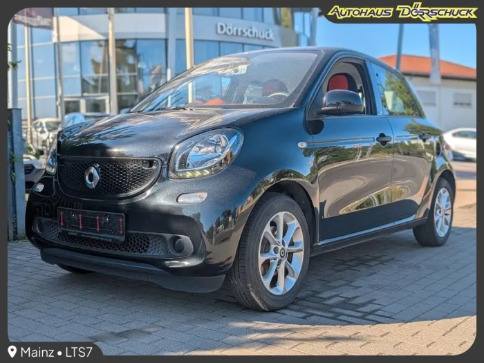 Smart forfour 1.0 passion DCT. TEMPOMAT. LED. ALU