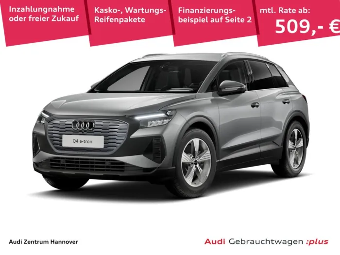 Audi Q4 45 e-tron quattro Kamera Navi virtual LED
