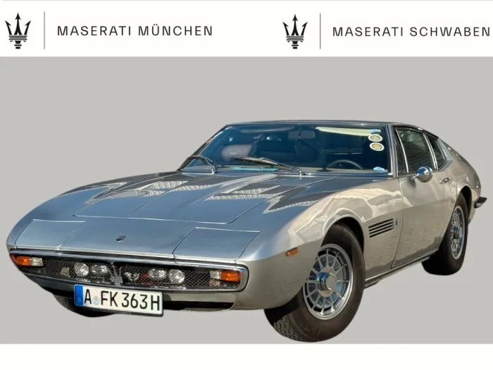 Maserati Ghibli SS aus 1969, Matching Numbers, TÜV NEU