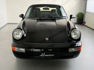 Porsche 964 schwarz-schwarz-schalter-C2-Cabriolet
