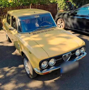 Alfa Romeo Super Nuova 1975 mit 1750 Motor.