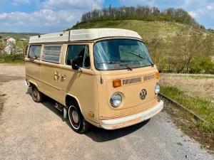 Volkswagen VW T2 Westfalia 1977 beige Automatik Origi...