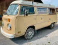 Volkswagen VW T2 Westfalia 1977 beige Automatik Origi...