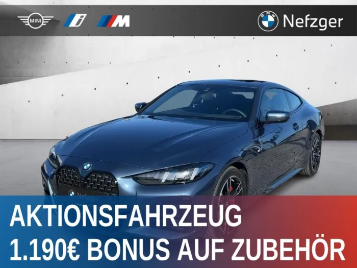 BMW 430 i xDrive Coupe M Sport LED RFK H&K Glasdach