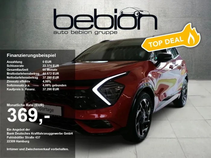 Kia Sportage 1.6 T-GDI 48V AWD DCT GT-Line