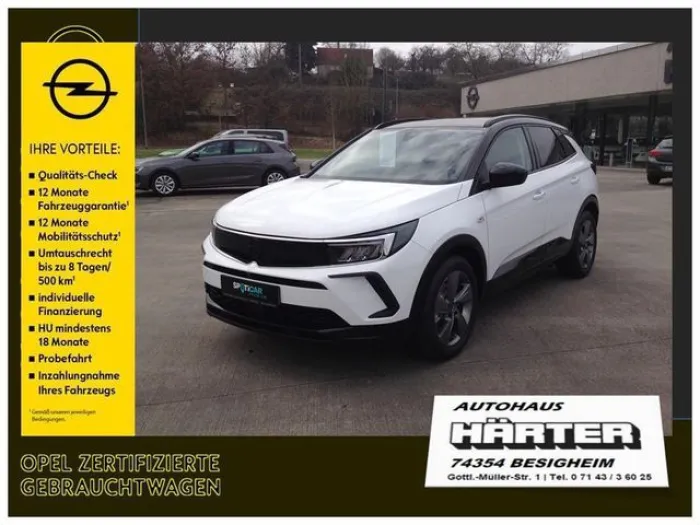 Opel GRANDLAND 1.2 Turbo GS Line Navi Kamera AHK PDC
