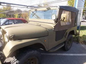Jeep Willys CJ-5 - total Wetterfest und 