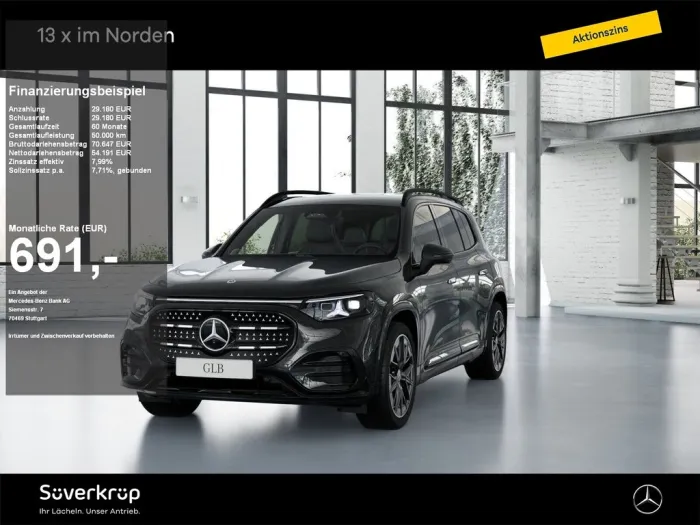 Mercedes-Benz GLB 350 4MATIC mit EQ Technologie AMG BURM NIGHT
