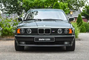 BMW 5 serie E34 530i M30B30 sedan malachitgruen